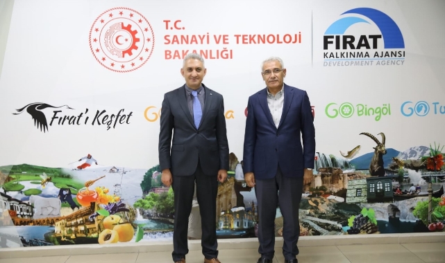 Başkan Güder, Tekstilkent Projesi İçin İstişarede Bulundu