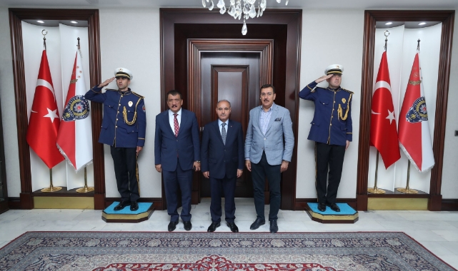 Başkan Gürkan, Ankara’da Bakan Kurum İle Bir Araya Geldi