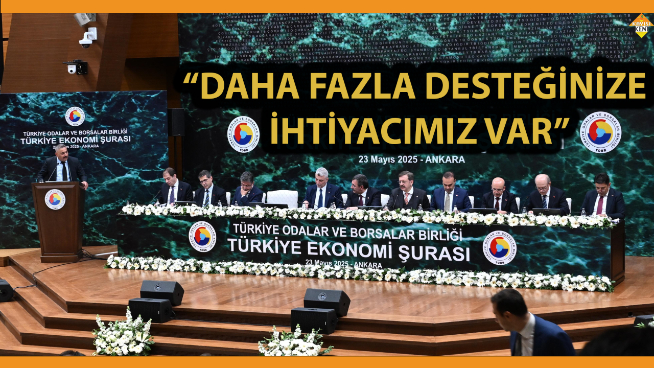“DAHA FAZLA DESTEĞİNİZE İHTİYACIMIZ VAR”