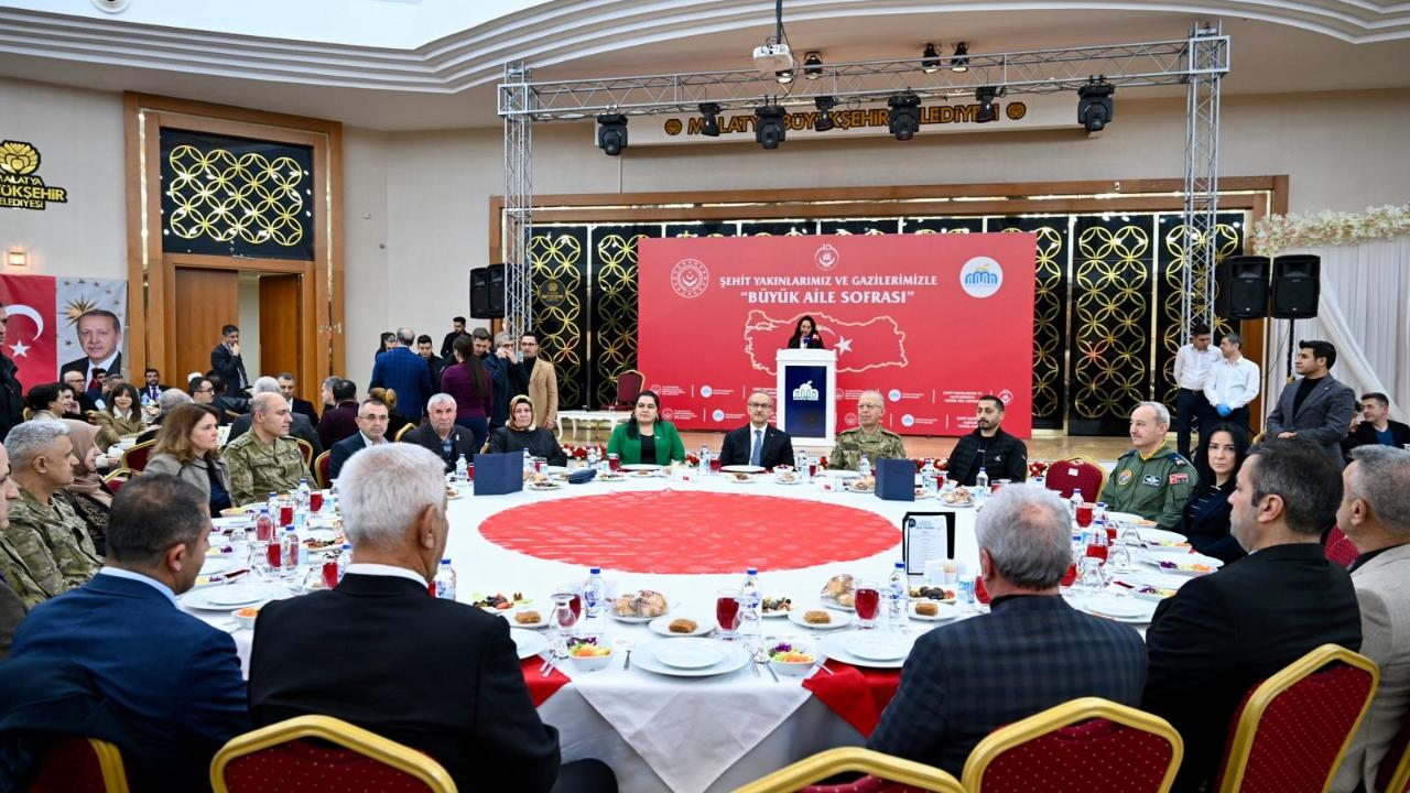 MALATYA’DA ŞEHİT AİLELERİ VE GAZİLER UNUTULMADI