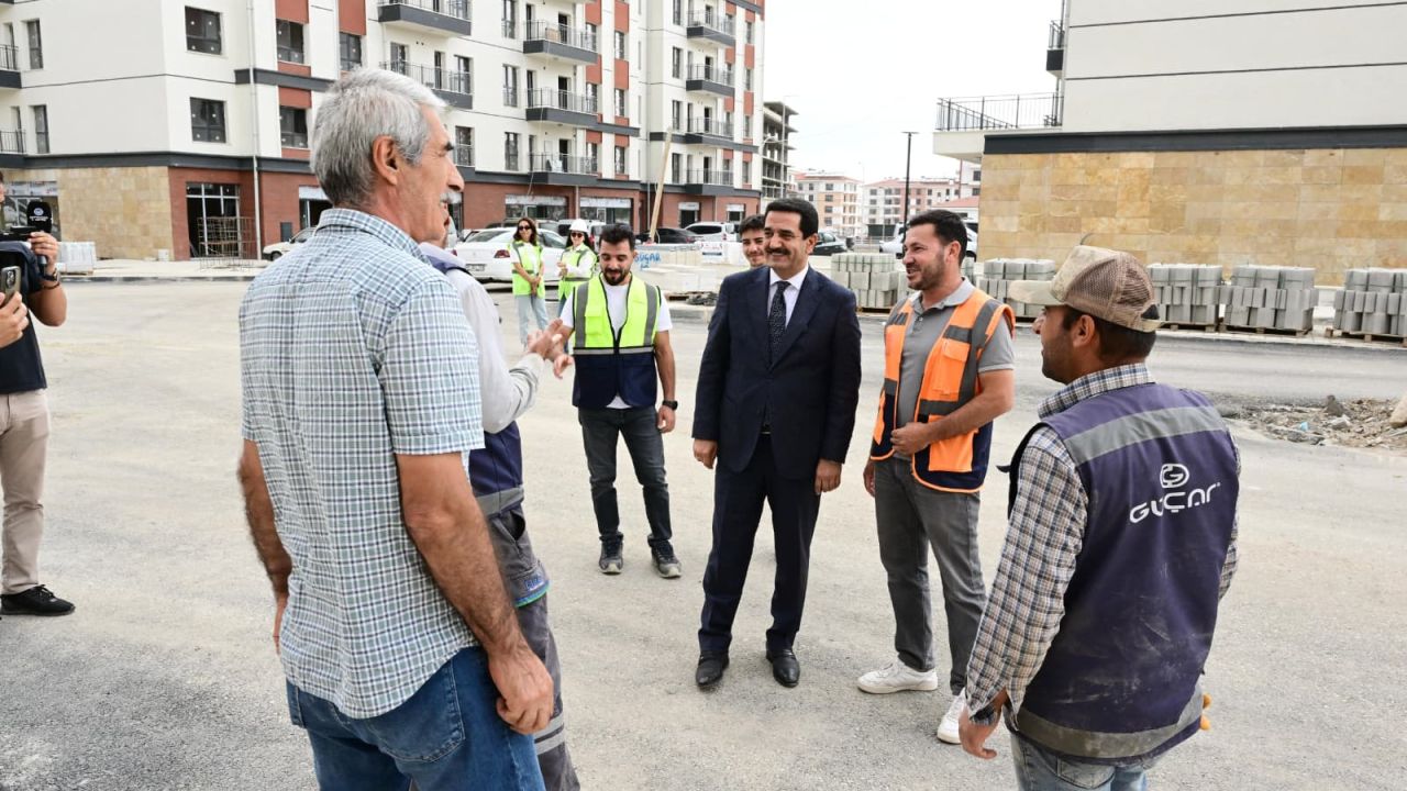Başkan Taşkın "Çarpık Yapılaşmanın Yerini Modern Yapılar Alıyor"
