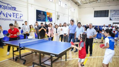 Gaziantep’te Öğrencilere Yaz Tatilinde Eğlence ve Gelişim Bir Arada