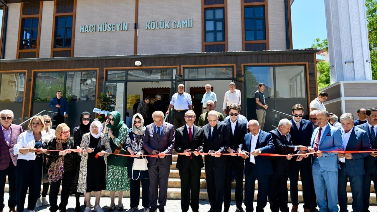 Hacı Hüseyin Kölük Camii Dualarla İbadete Açıldı