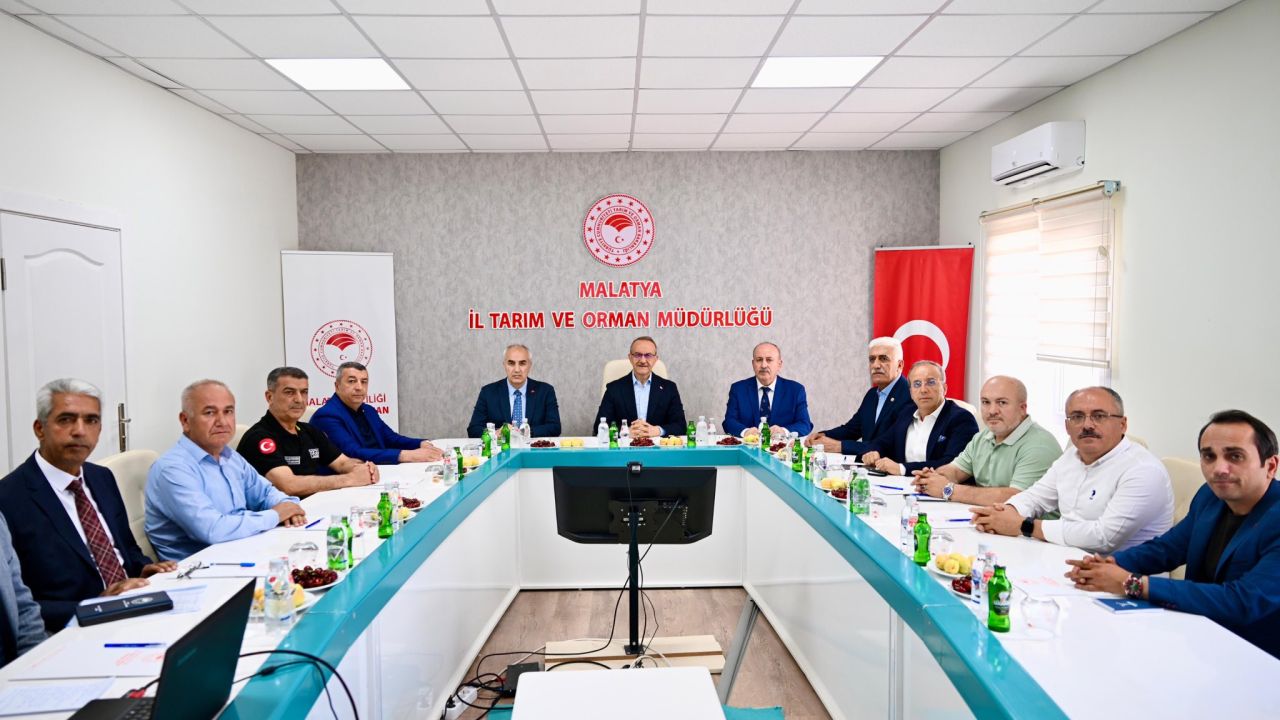Kayısı Rekoltesi İçin Kritik Toplantı