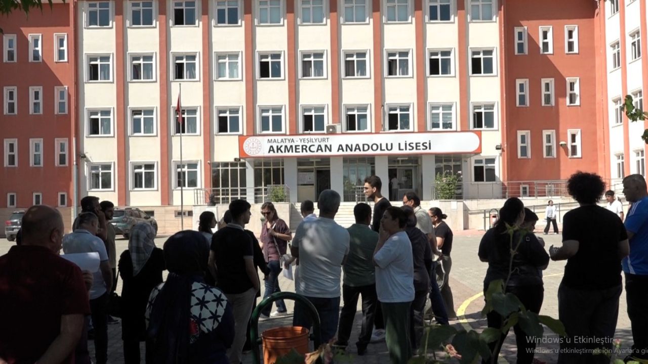 Malatya’da YKS Heyecanı Başladı